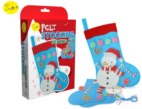 DIY Felt Stocking Sewing Kit