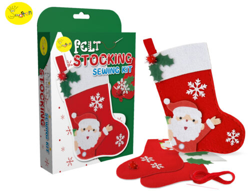 DIY Felt Stocking Sewing Kit