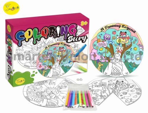 Coloring Story Kit A Fantasy Legend