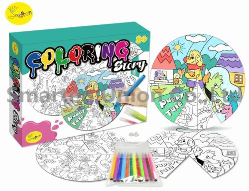 Coloring Story Kit Puppy Tale