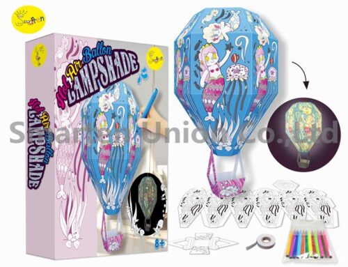 DIY Paper Hot Air Balloon Lamp Shade