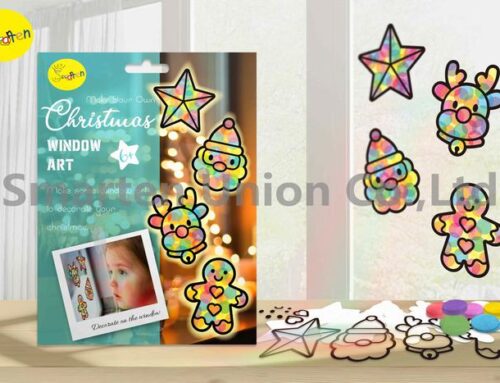 Christmas Suncatcher Kit for Kids