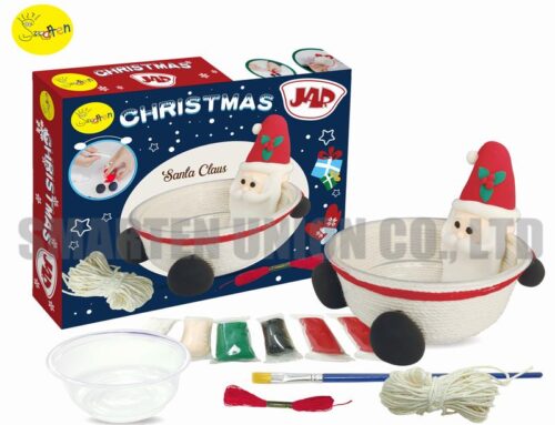 Christmas DIY Clay Jar Set