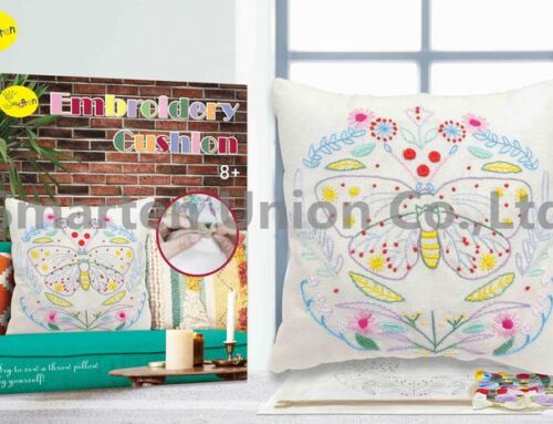 Embroidery Starter Kit with Garden Theme Pattern