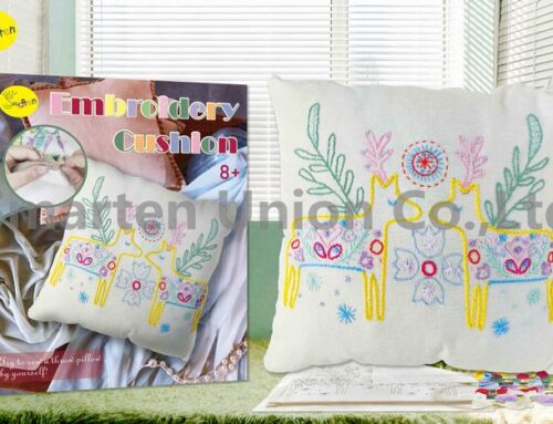 Embroidery Starter Kit with Spring Theme Pattern
